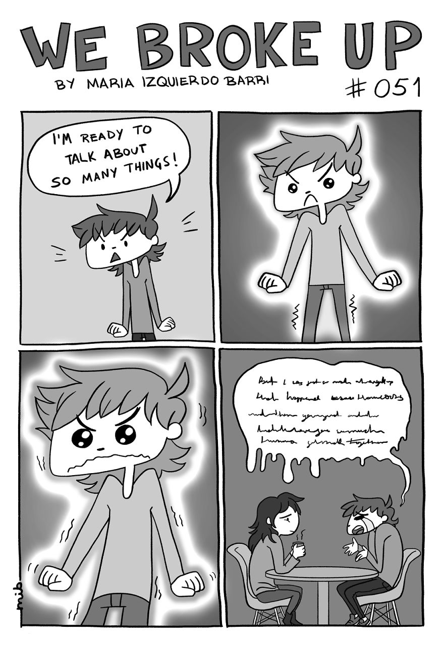 We Laughed, Ate, And Drew Together And Then We Broke Up