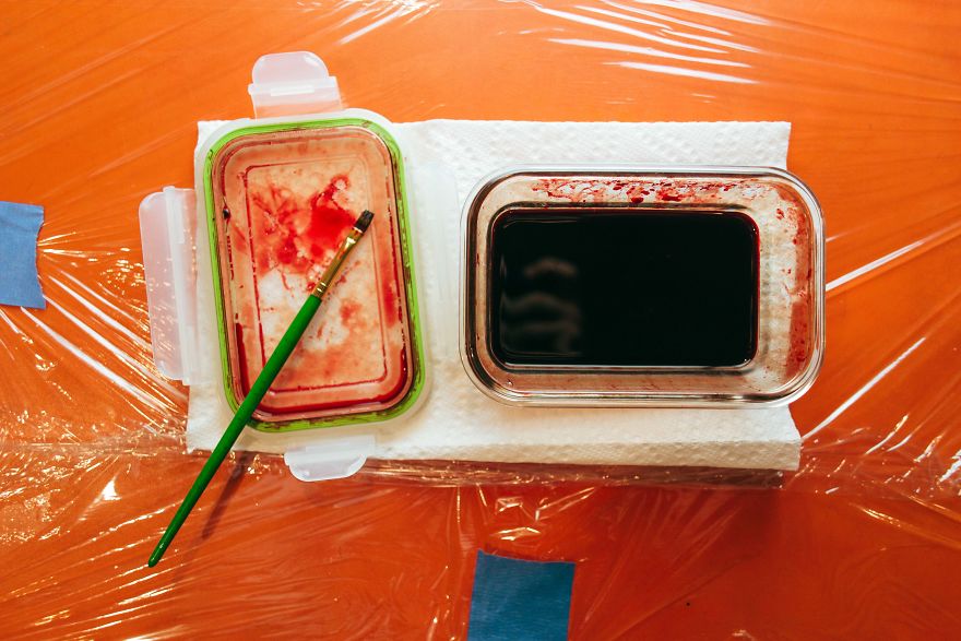 We Made Protest Posters With Our Period Blood For The International Women's Day Rally NYC