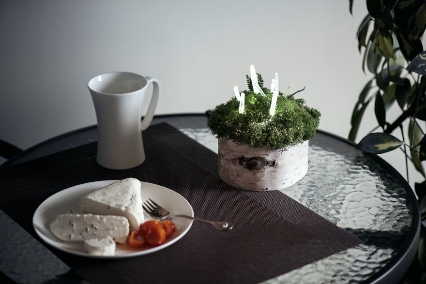 We Make Unique Lamps From Real Crystals And Moss