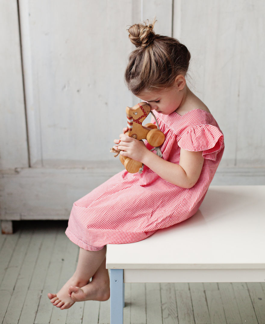 Before The Birth Of Our First Daughter, We Moved To The Countryside To Make Wooden Toys