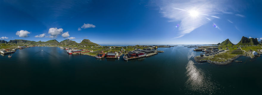 Fishing Vharf At Veroey