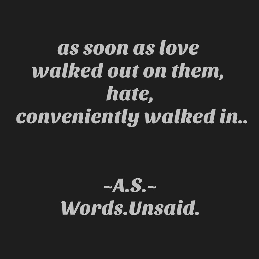 Words Unsaid