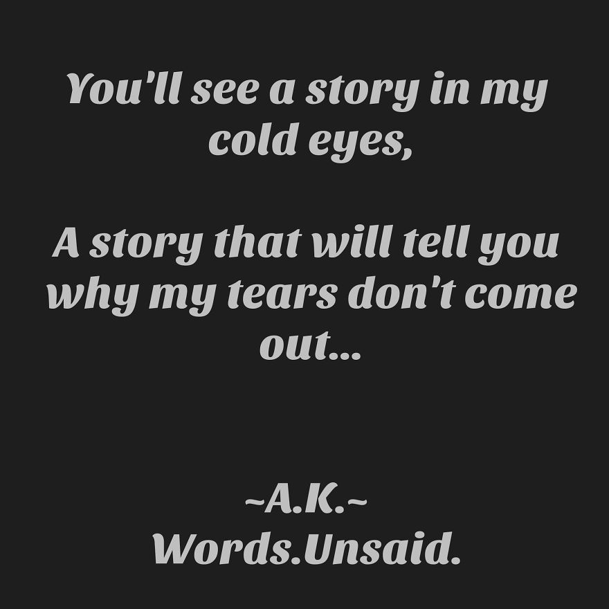 Words Unsaid