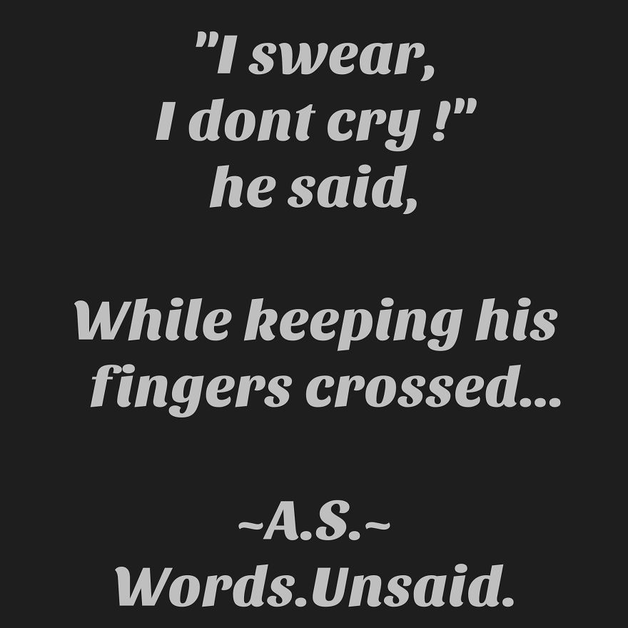 Words Unsaid