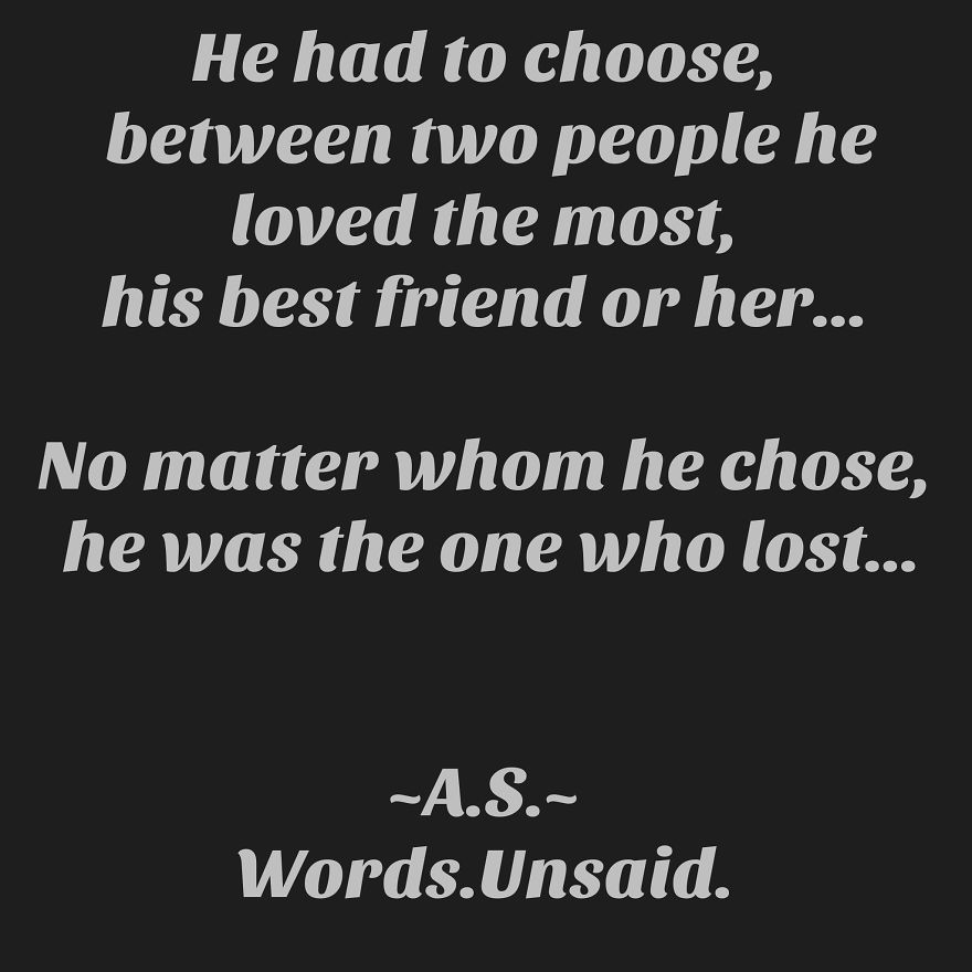 Words Unsaid