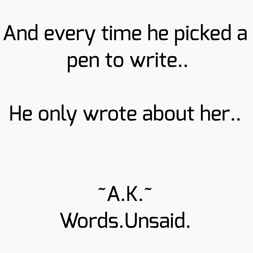 Words Unsaid