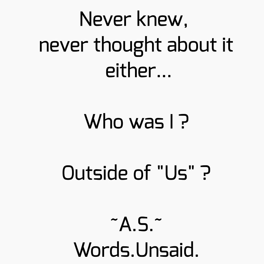 Words Unsaid
