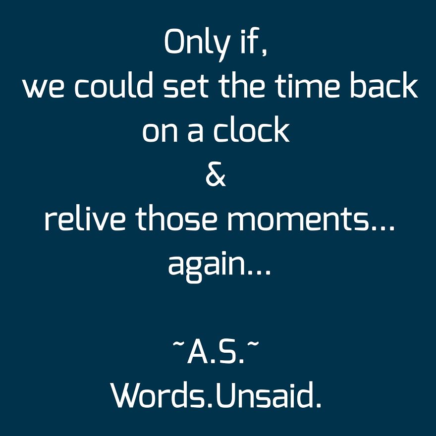 Words Unsaid