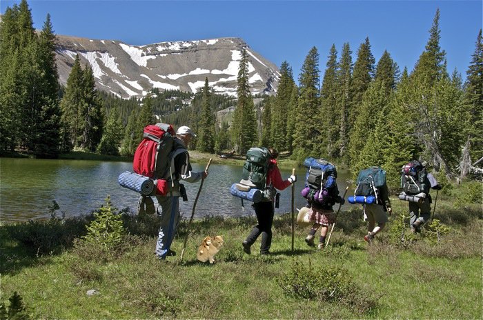Backpacking In Wyoming