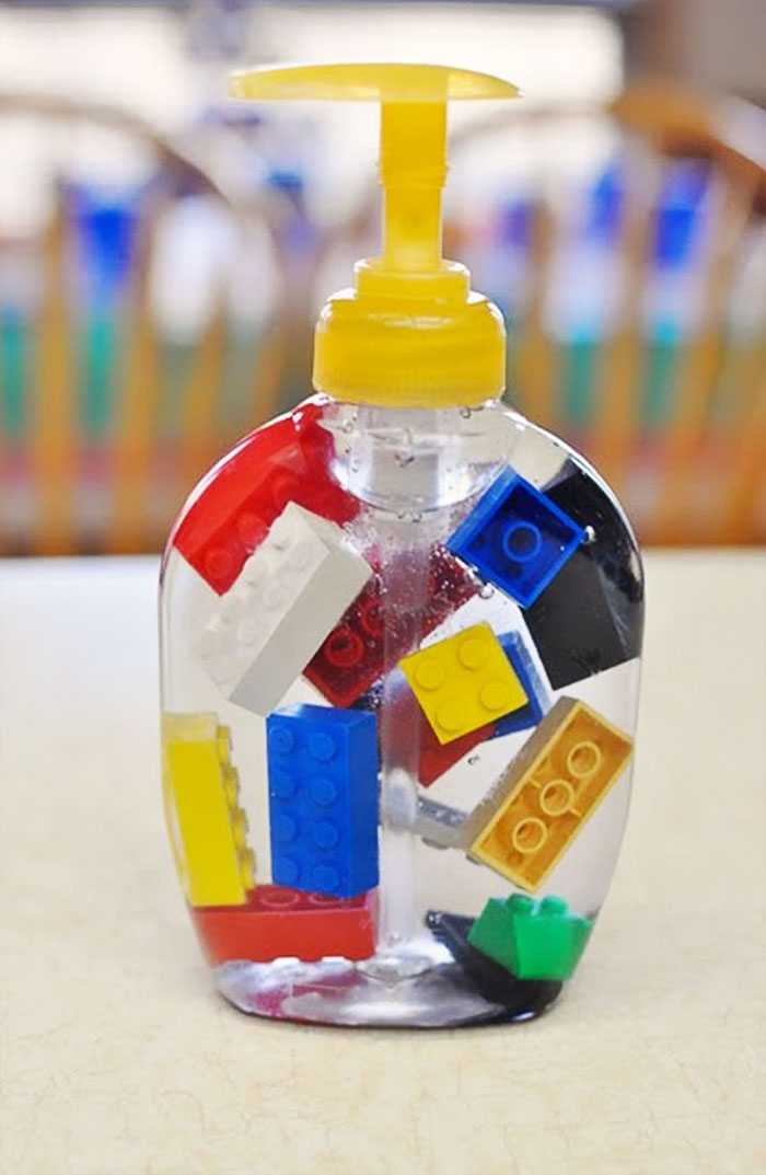 Lego Soap Dispenser