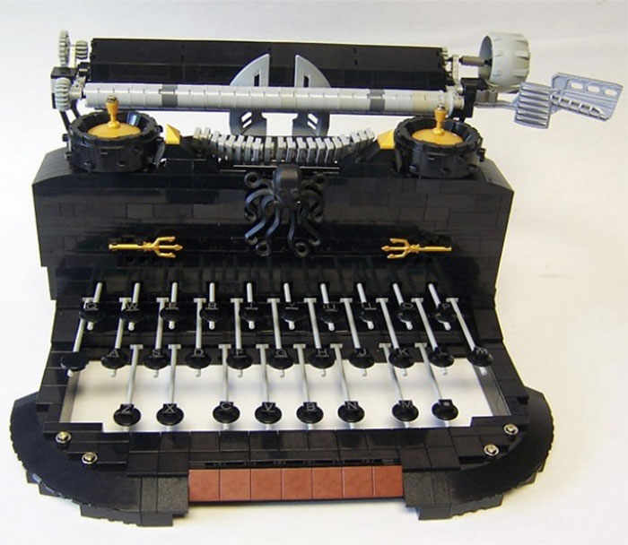 Lego Typewriter