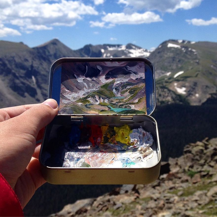 Altoids Tin Paintings