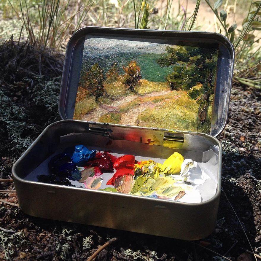 Altoids Tin Paintings
