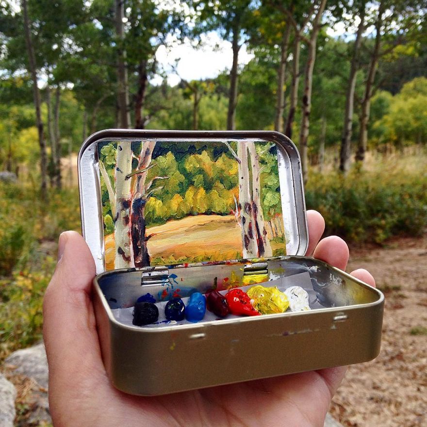 Altoids Tin Paintings