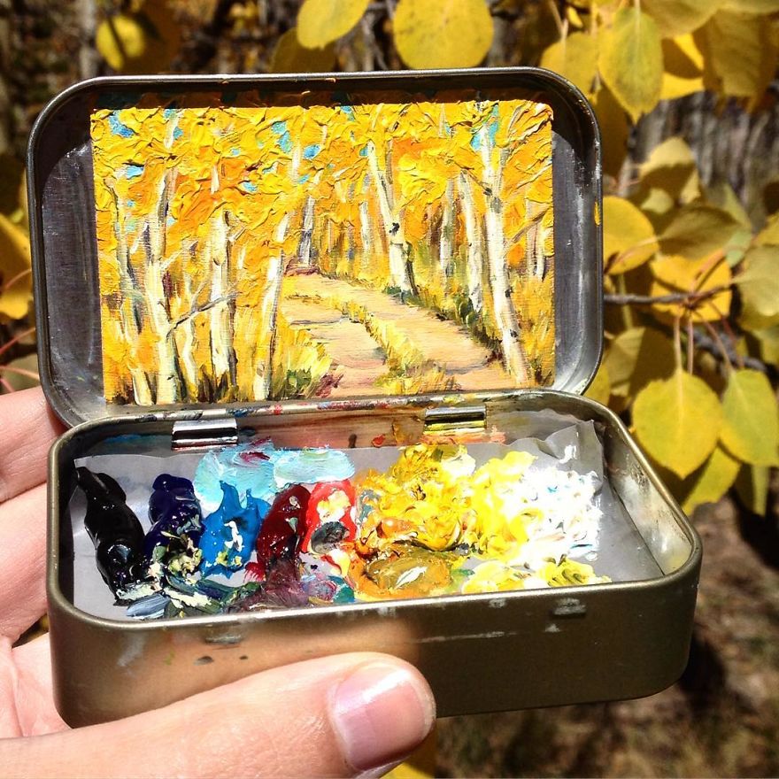 Altoids Tin Paintings