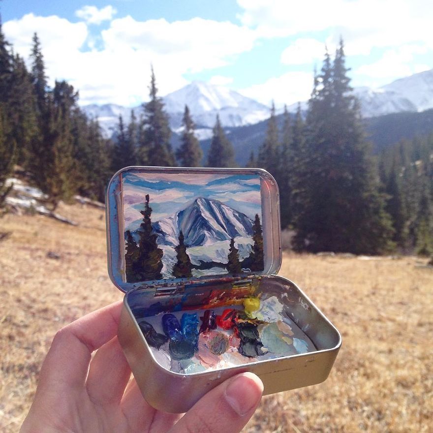 Altoids Tin Paintings