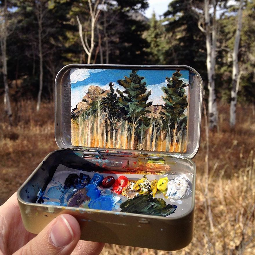 Altoids Tin Paintings