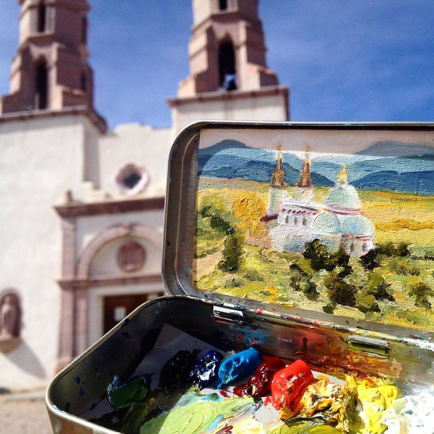 Altoids Tin Paintings