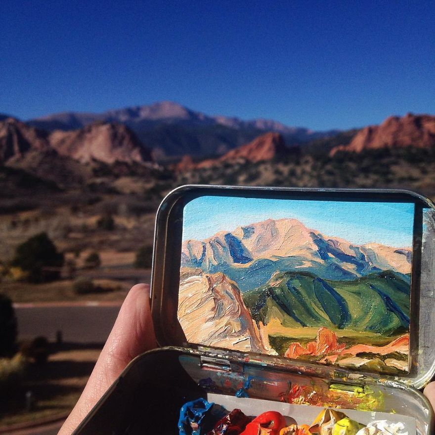 Altoids Tin Paintings