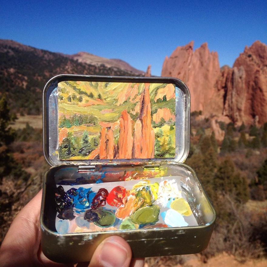 Altoids Tin Paintings