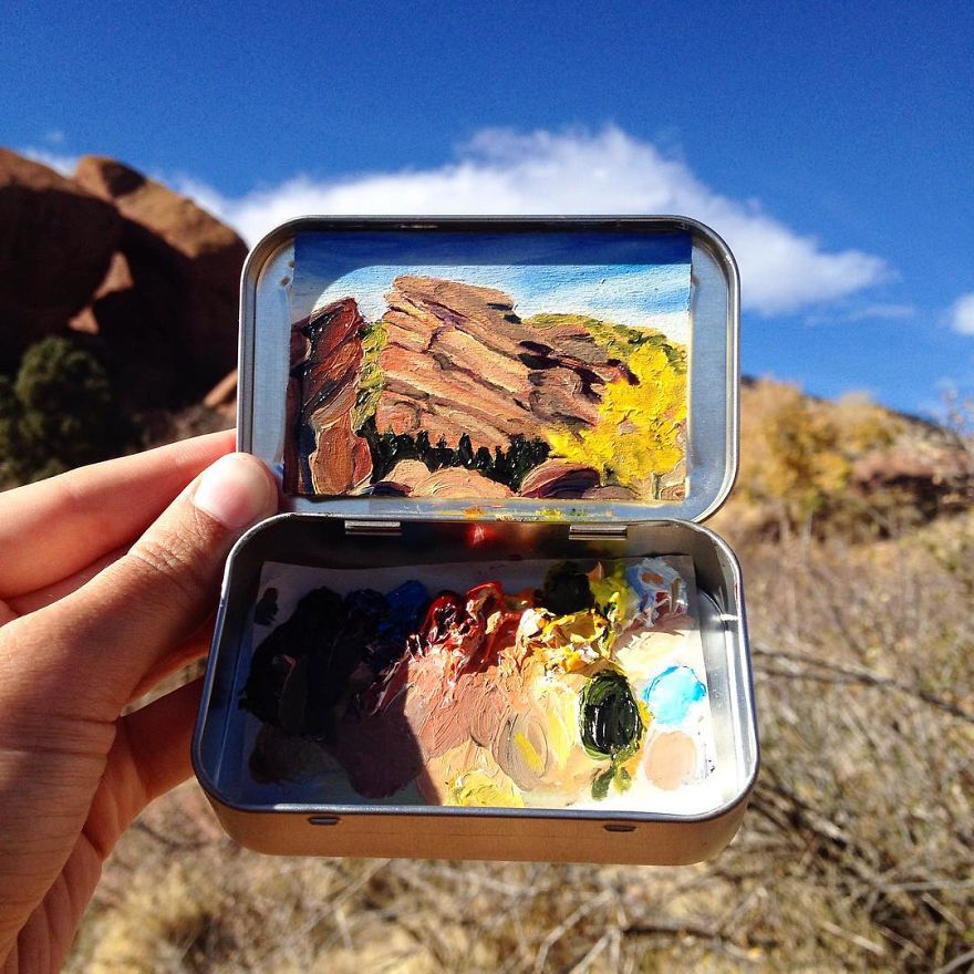 Altoids Tin Paintings
