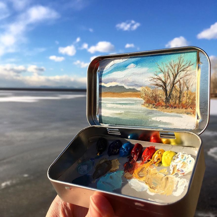 Altoids Tin Paintings