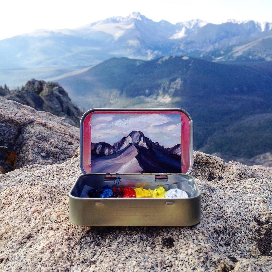 Altoids Tin Paintings