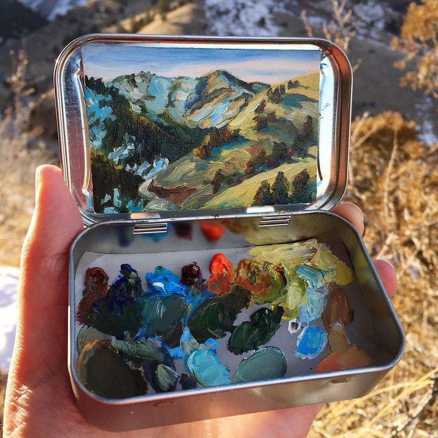 Altoids Tin Paintings