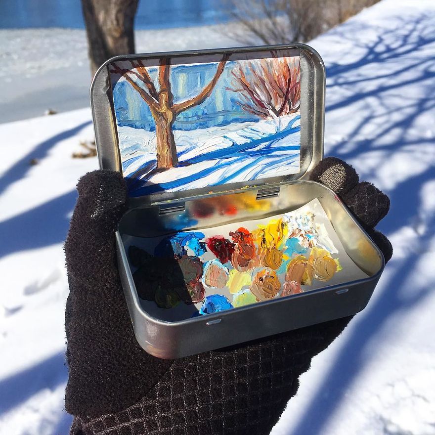 Altoids Tin Paintings