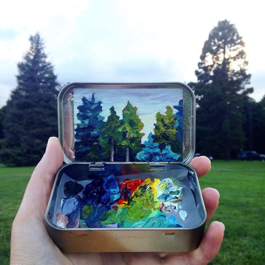 Altoids Tin Paintings
