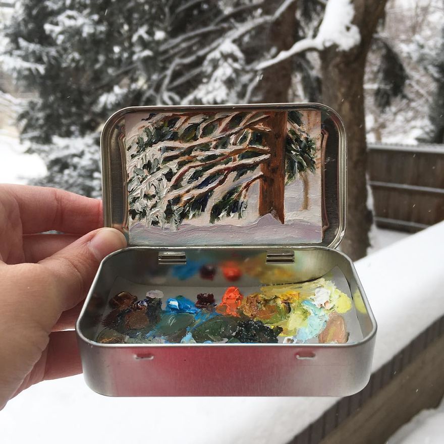 Altoids Tin Paintings