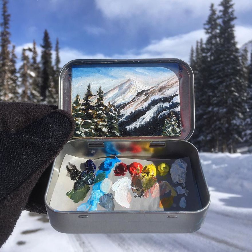 Altoids Tin Paintings
