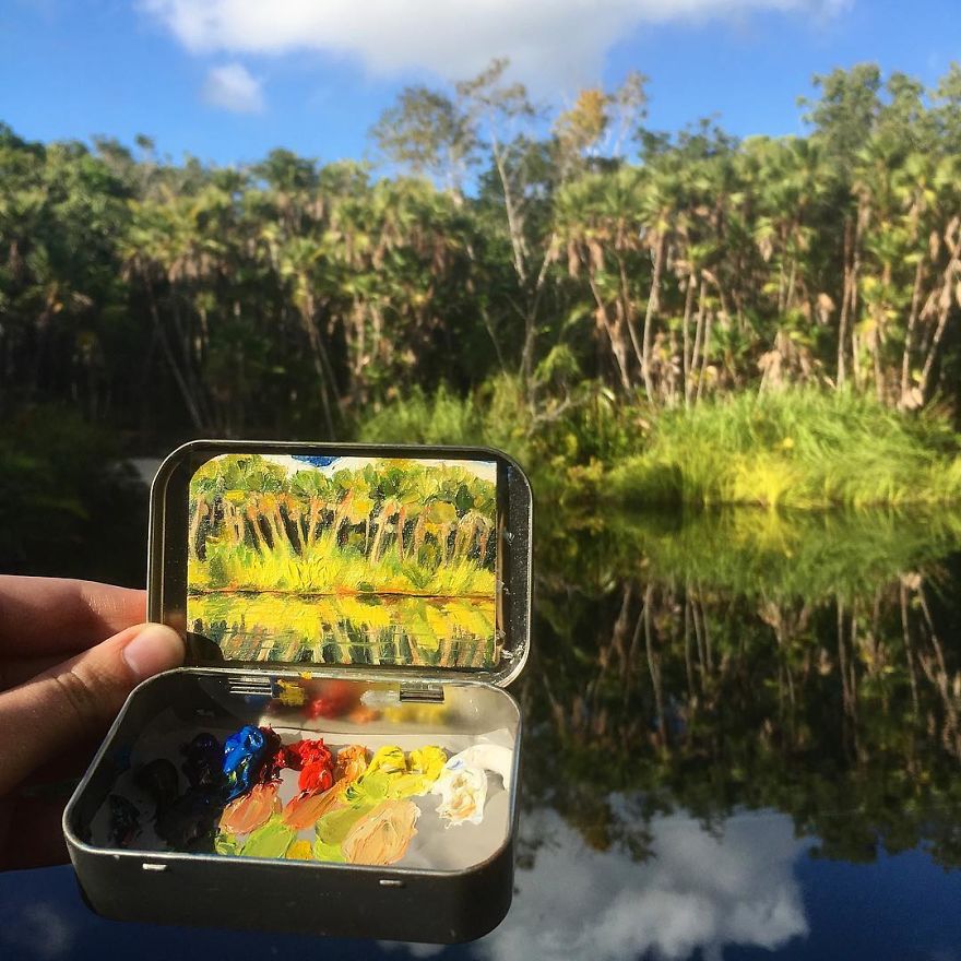 Altoids Tin Paintings