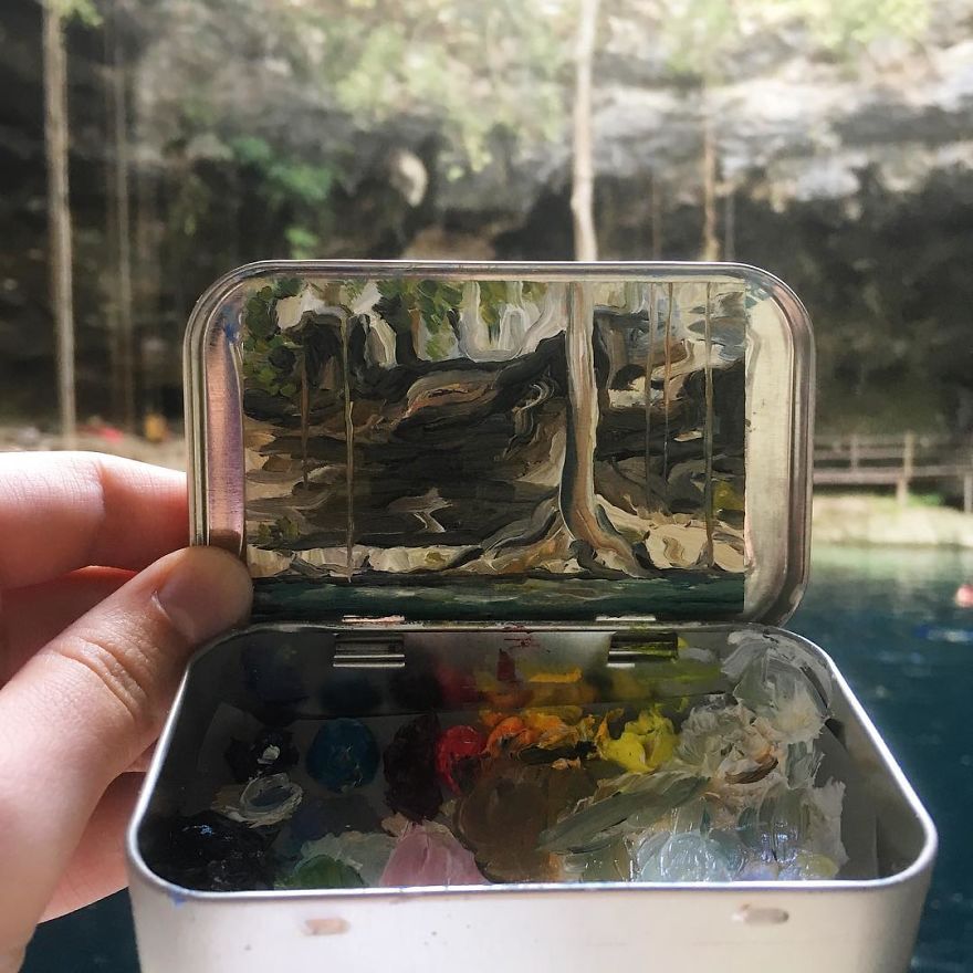 Altoids Tin Paintings