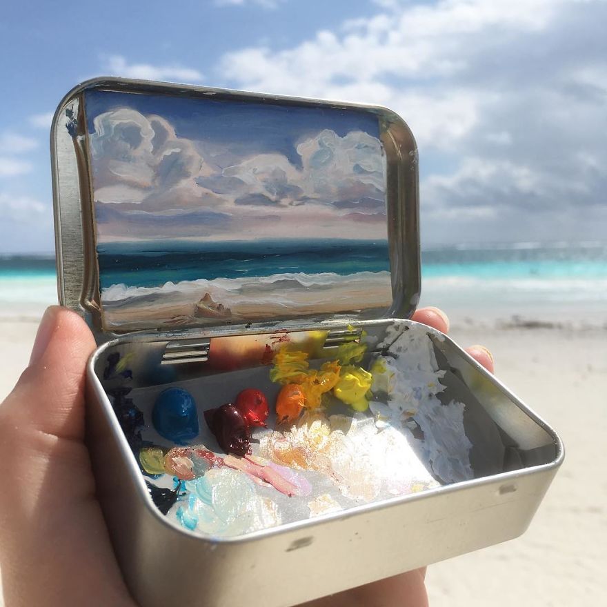 Altoids Tin Paintings