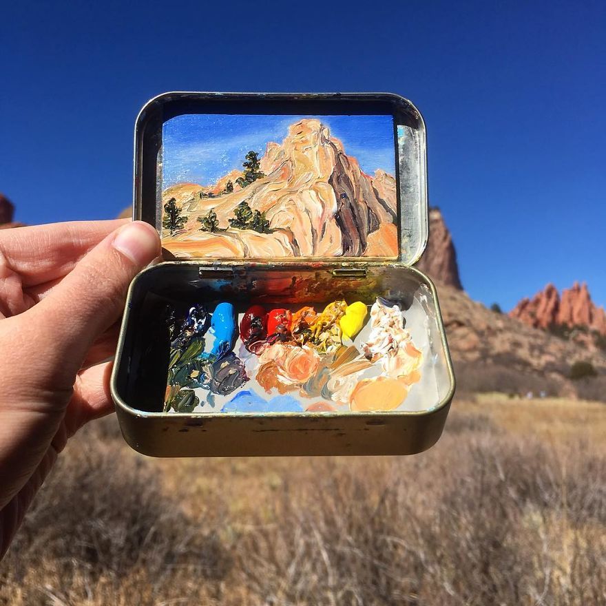 Altoids Tin Paintings