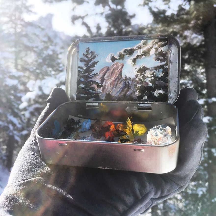 Altoids Tin Paintings