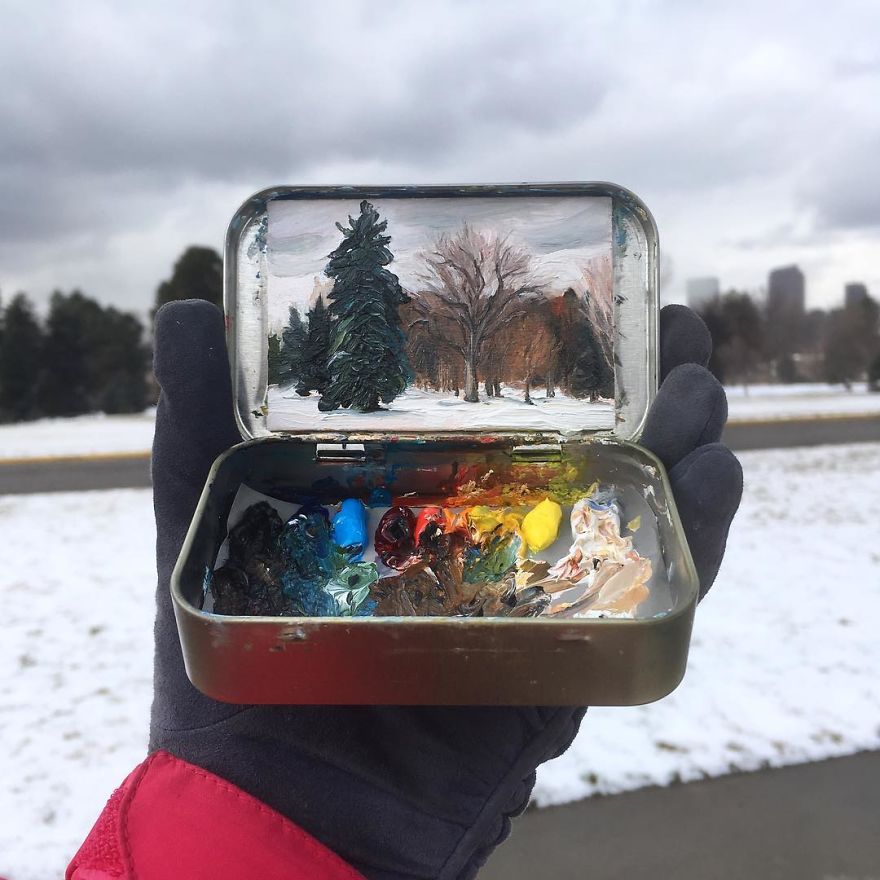 Altoids Tin Paintings