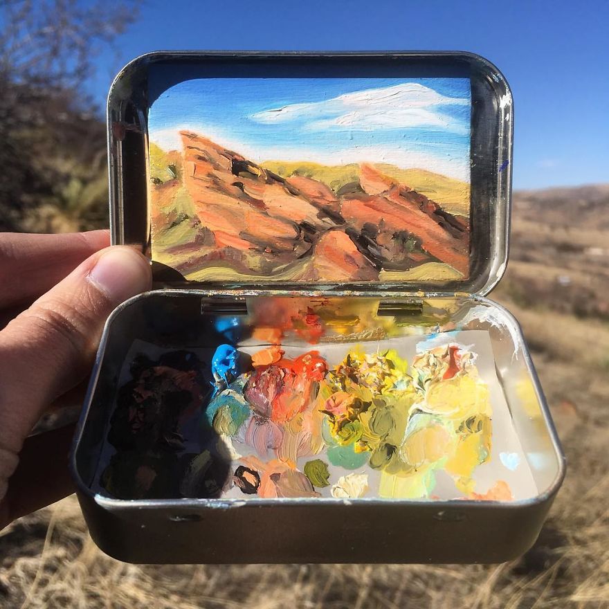 Altoids Tin Paintings
