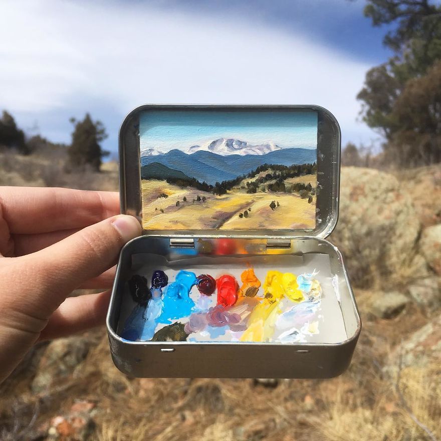 Altoids Tin Paintings