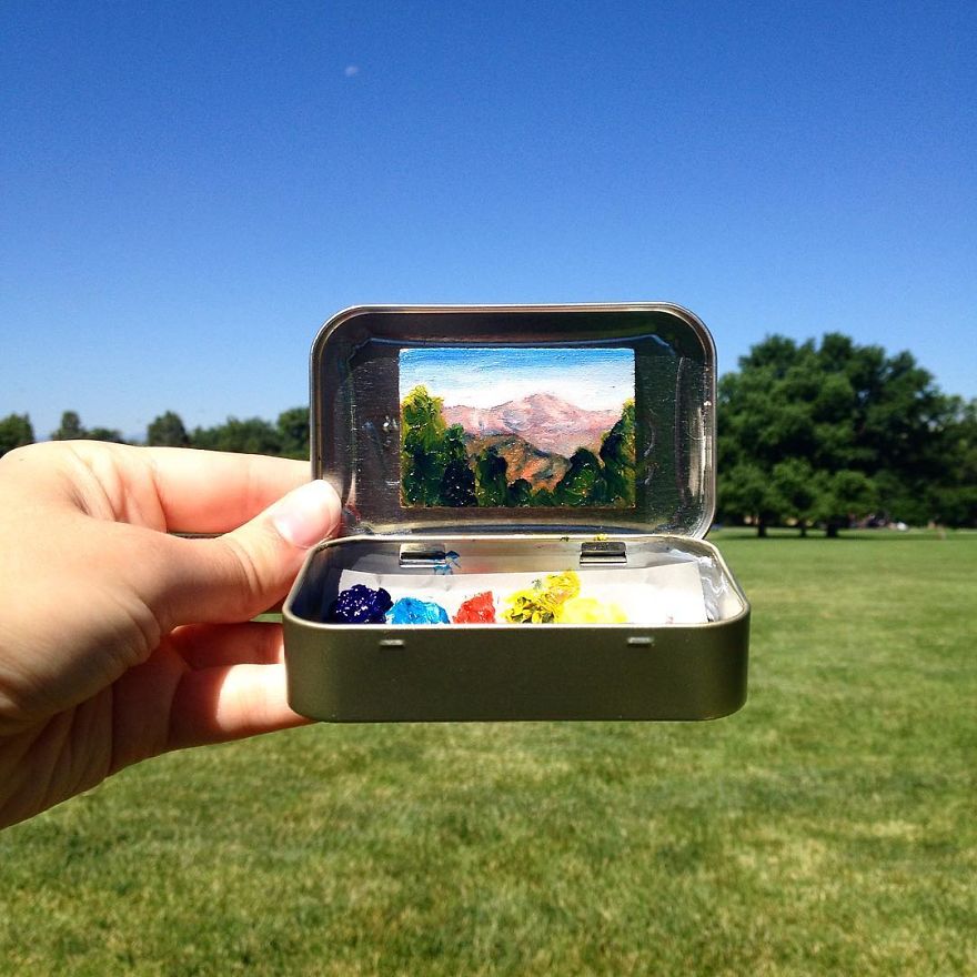 Altoids Tin Paintings