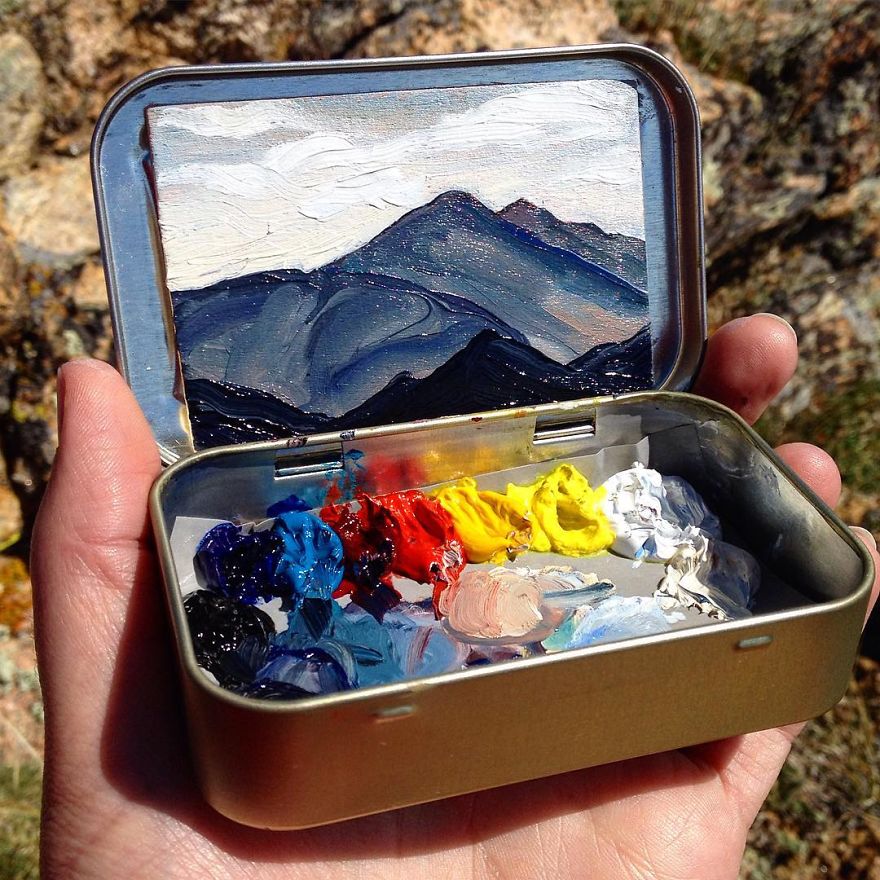 Altoids Tin Paintings
