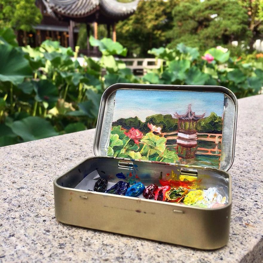 Altoids Tin Paintings