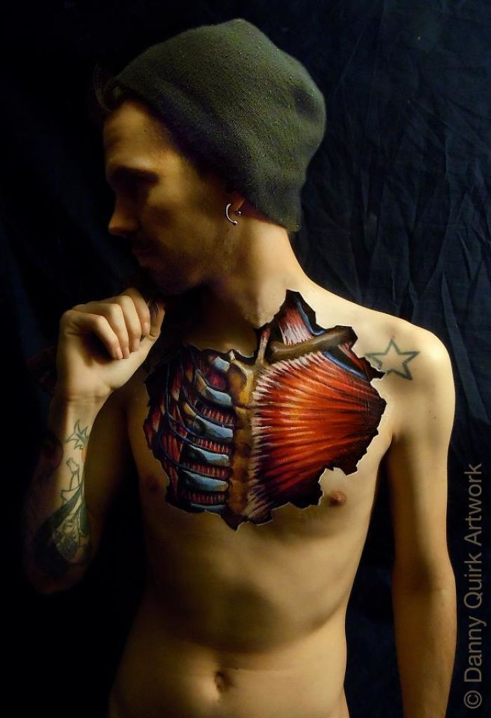 Realistic Anatomical Paintings Reveal The Structures That Lie Beneath Our Skin