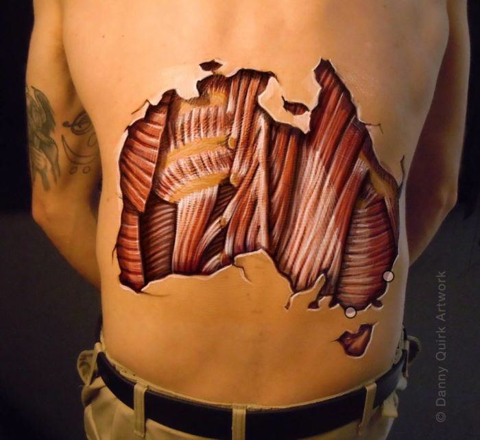 Realistic Anatomical Paintings Reveal The Structures That Lie Beneath Our Skin