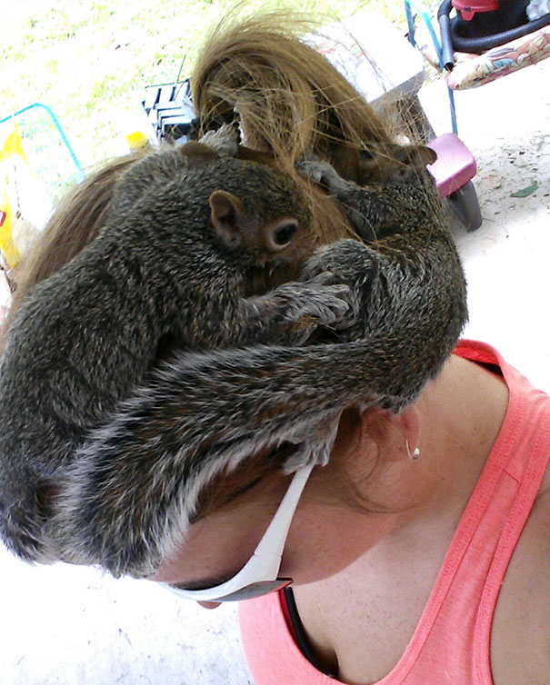 Took Them Outside Today For The First Time Since I Started Rehabbing Them (3 Weeks Ago) And This Was The Response I Got