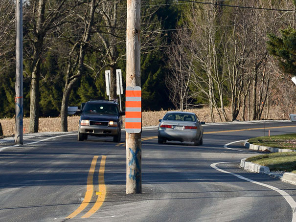 I Wouldn't Call It A Problem, I Mean We Put A Reflective Sign On It