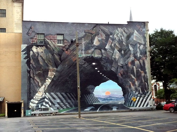 Mural On The Back Of Acme Incorporated