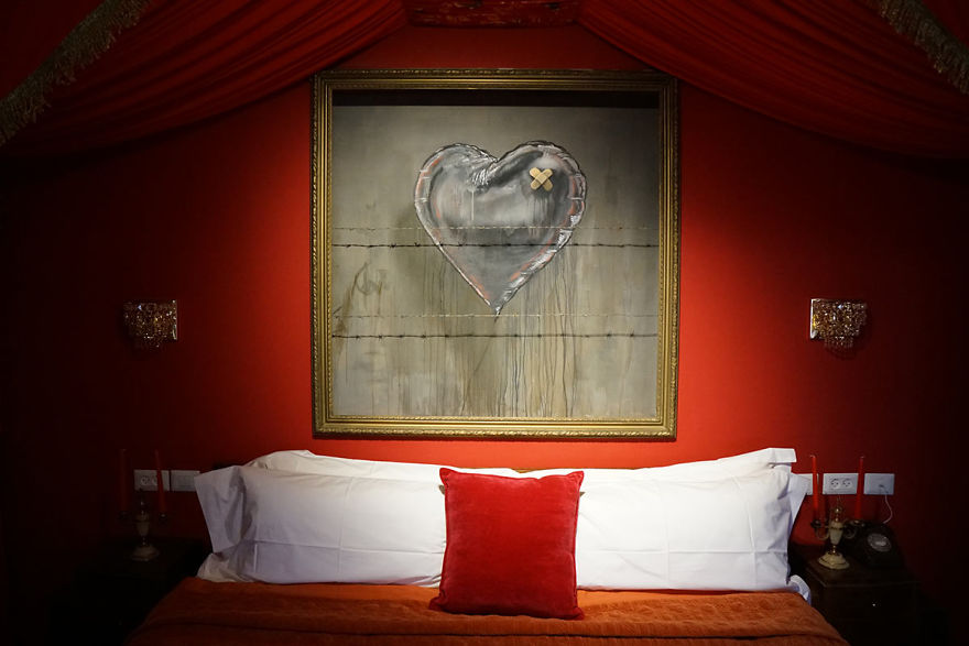 Banksy Opens "The Walled Off" Art Hotel In Palestine, And It Has The 'Worst View In The World'