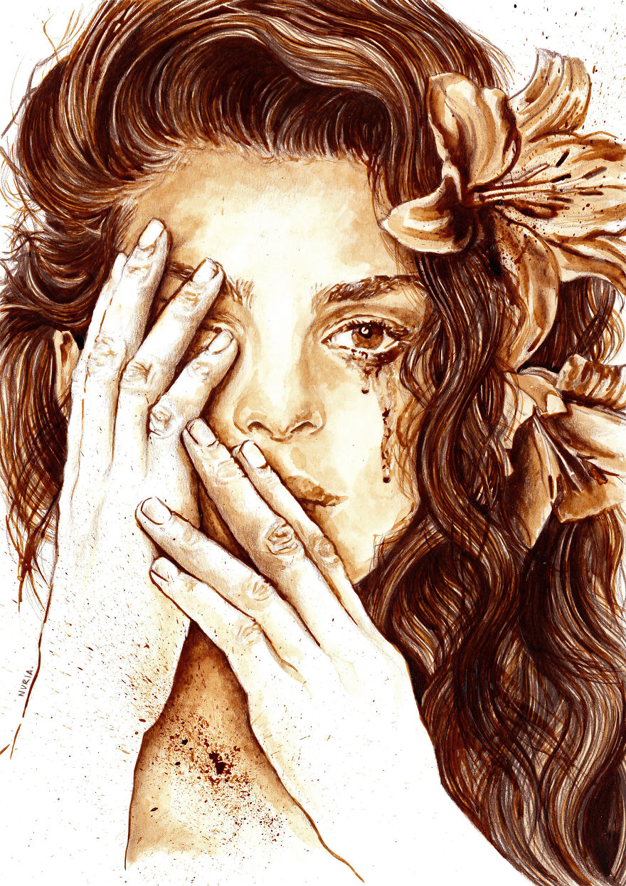 Painting Emotions With Coffee Painting Emotions With Coffee